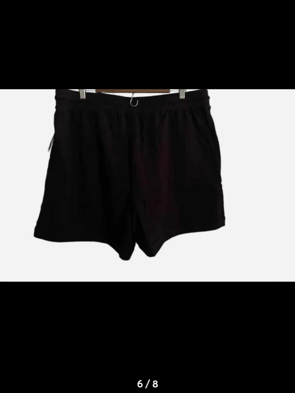 torrid Black Drawstring Pocket Athletic Shorts
